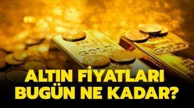 Altinin Gram Fiyati Bugun Ne Kadar Oldu Iste Anlik Canli Altin Fiyatlarinda Son Durum Sondakika Ekonomi Haberleri