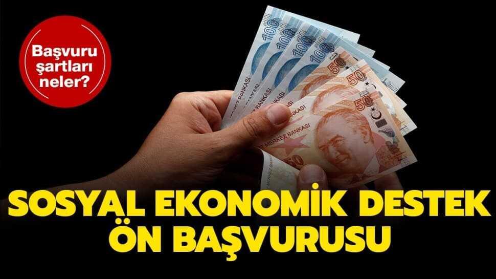 Sosyal ekonomik destek hizmeti şartları neler" Sosyal ekonomik destek ön başvurusu nasıl yapılır"