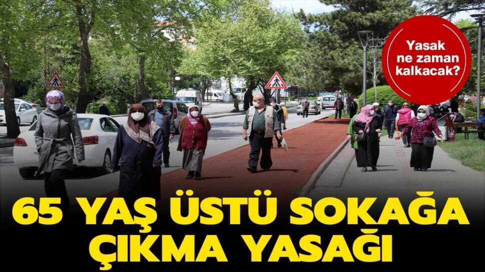 65 yaş üzeri sokağa çıkma izni ile ilgili detaylar belli oldu