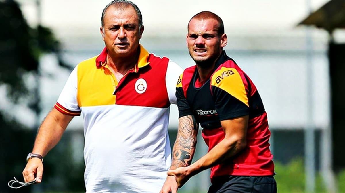 Fatih Terim'den Wesley Sneijder iddialarına cevap: Ne Sneijder'i, ilk defa duyuyorum!