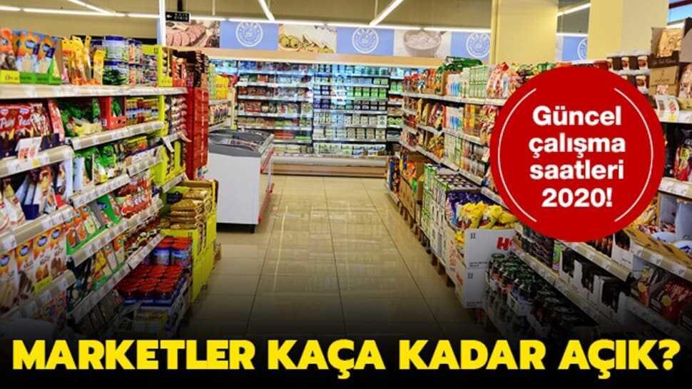 30 Mayıs 2020 marketler ve eczaneler açık mı" Marketler kaça kadar açık"