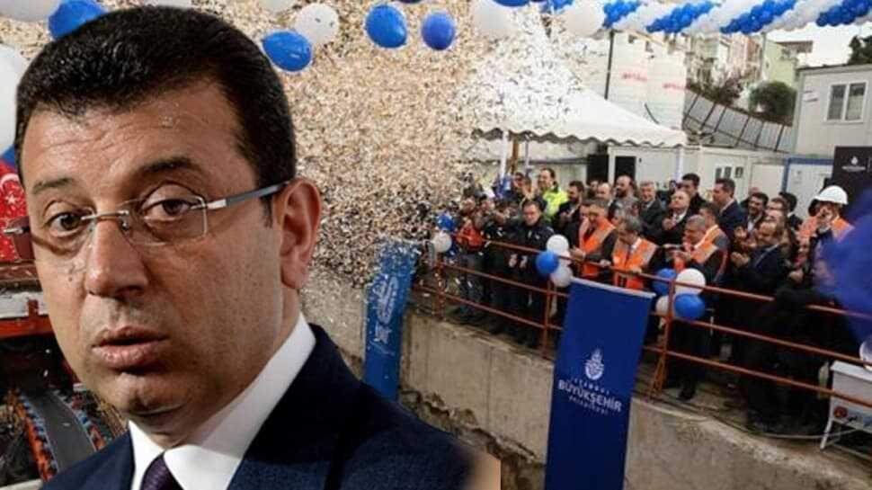 İBB Başkanı İmamoğlu 'Bugün yapımına başladık' demişti, işin aslı ortaya çıktı!
