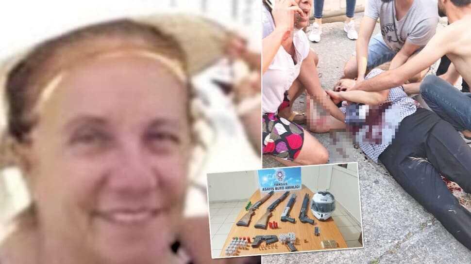 Seken kurşun masum kadını öldürdü