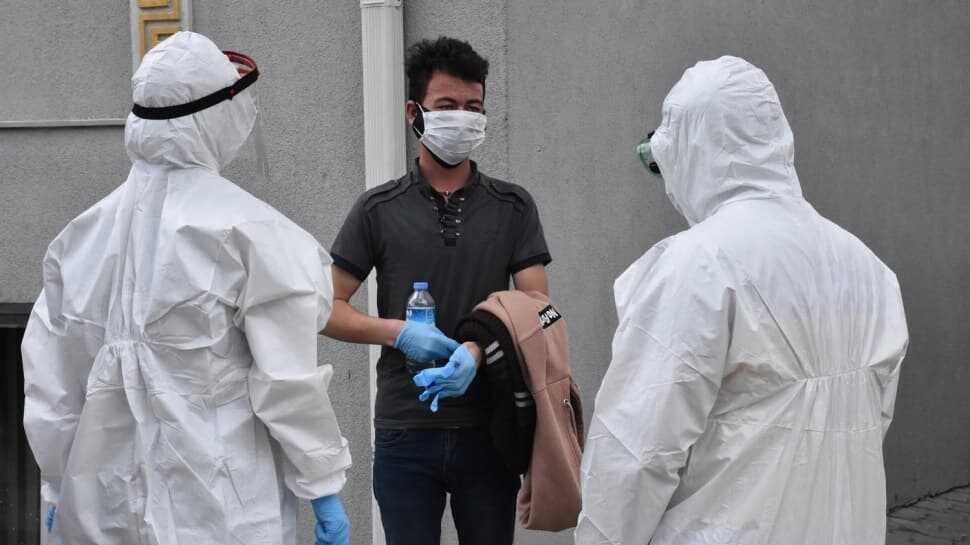 39 derece ateşi çıkan şahsa yaklaşılmaması için uyarı yapıldı
