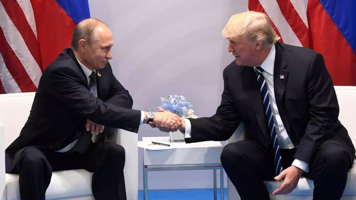 Putin ve Trump telefonla grt