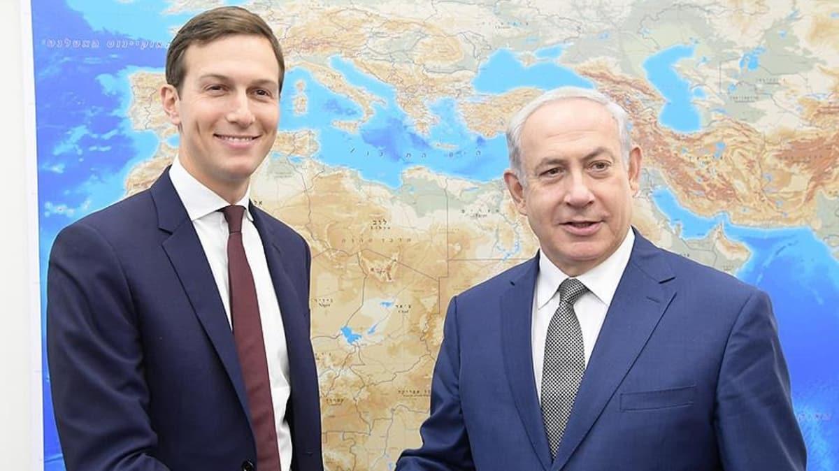 Netanyahu ve Kushner'den 'igal' grmesi