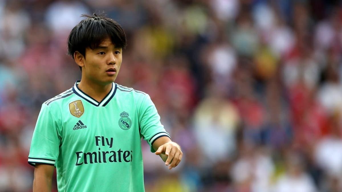 Real Madrid'in gen Japon yldz Takefusa Kubo, Beikta'a nerildi