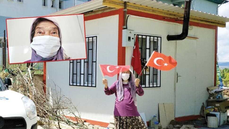 Farelerden kurtulan ninenin sevinç gözyaşı