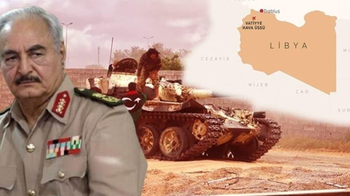 Libya ordusu, Hafter milislerini ve askeri aralar hedef ald