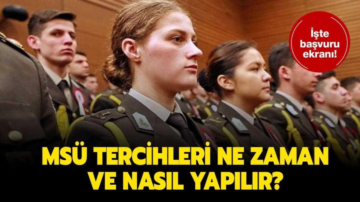 MS tercih yapma ekran sizlerle! MS tercihleri ne zaman ve nasl yaplr" 