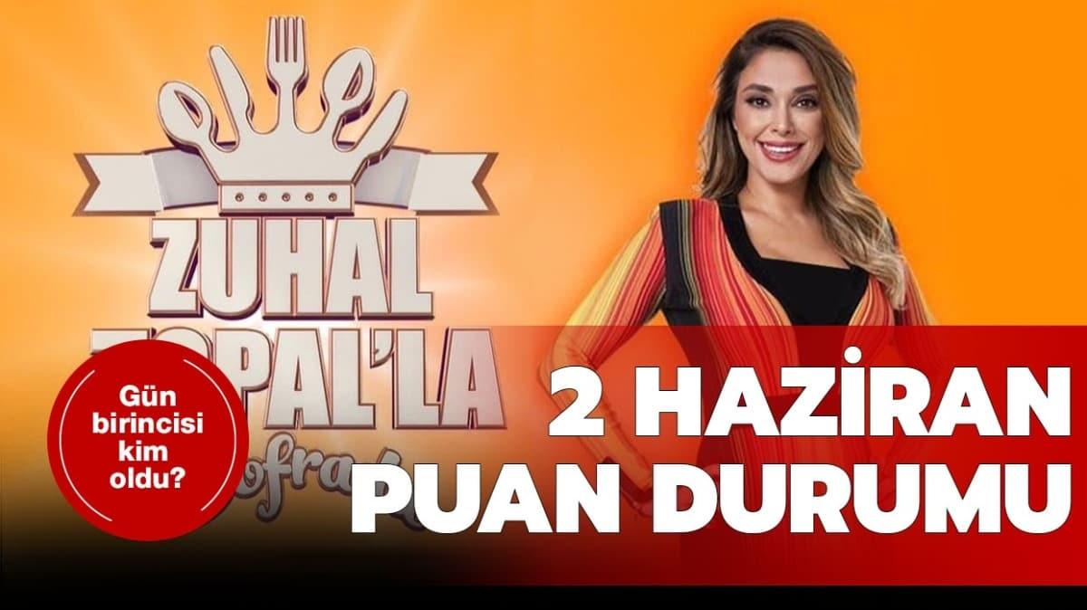 Zuhal Topal'la Sofrada 2 Haziran puan durumu!