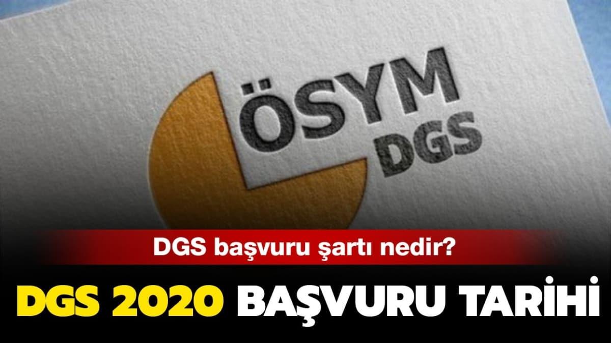 DGS snav bavuru artlar nelerdir"