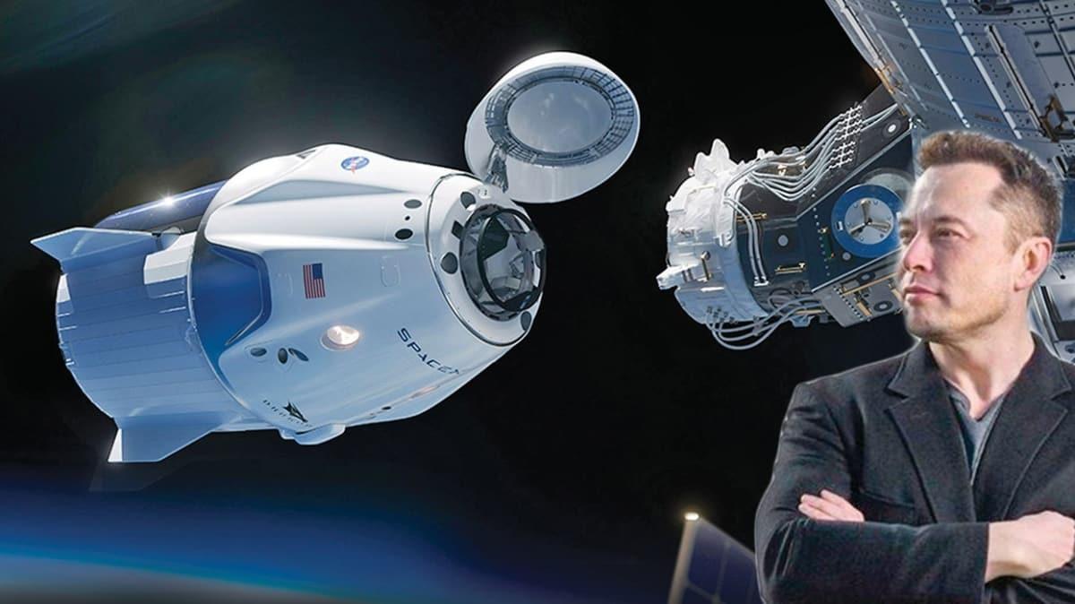 Elon Musk astronotlar gtrd gibi geri getirecek