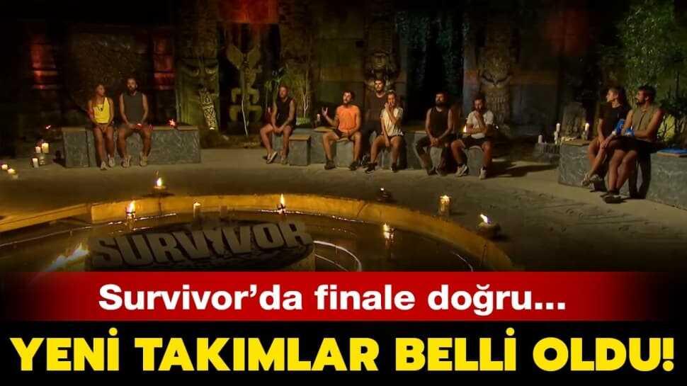 Survivor yeni takımları belli oldu