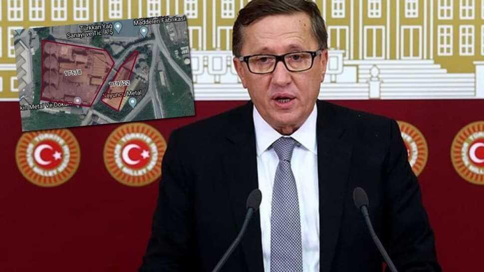 İP'li vekil Lütfü Türkkan orman arazisine fabrika, TOKİ arazisine çiftlik kurmuş... Kapısına mühür vuruldu!
