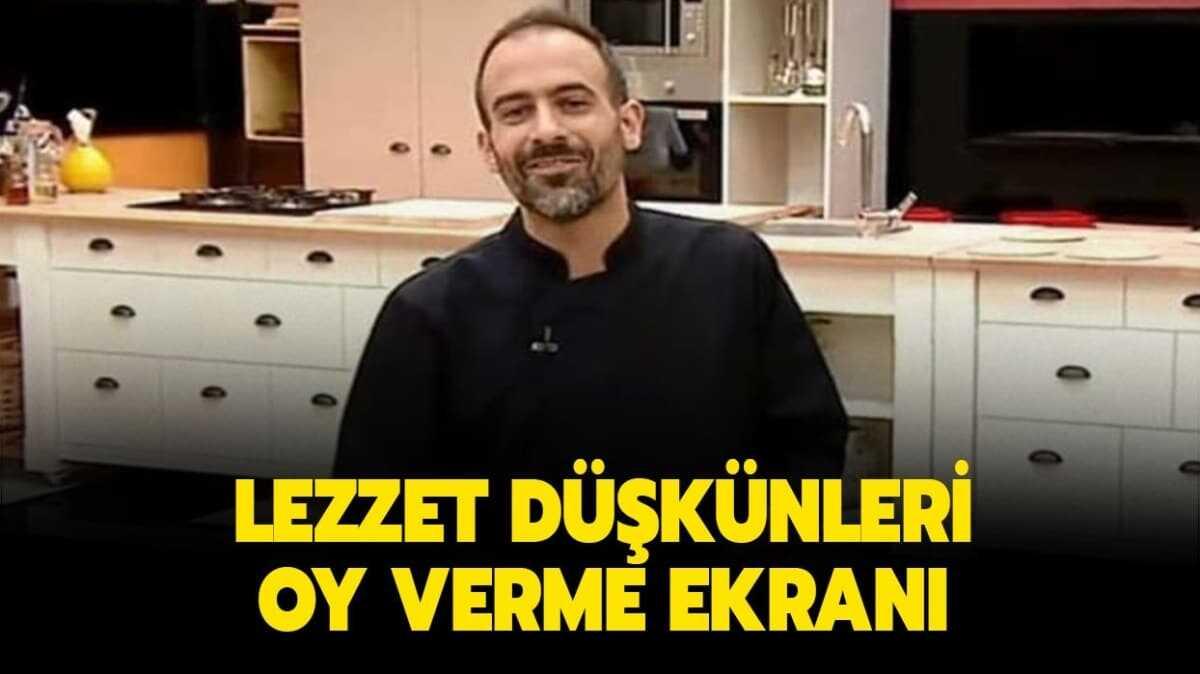 Lezzet Dknleri oy verme ekran sizlerle! Lezzet Dknleri oy nasl verilir" 