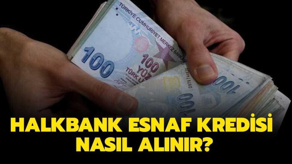 Halkbank'tan esnafa destek kredisi