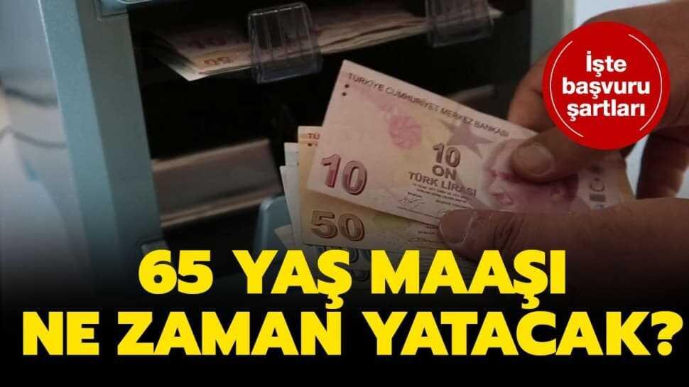 Yaşlılık maaşı 2020 başvurusu nasıl, nereden yapılır" 65 yaş maaşı Haziran ayında yatacak mı"