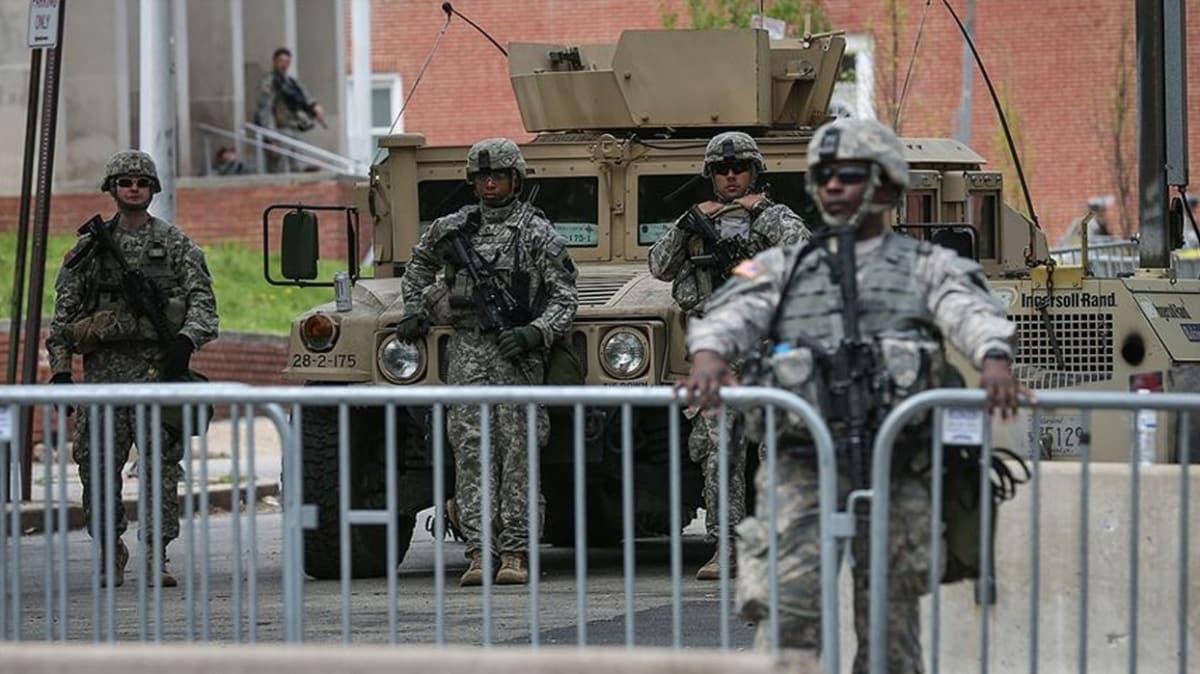 Pentagon askerleri Washington blgesinden ekiyor