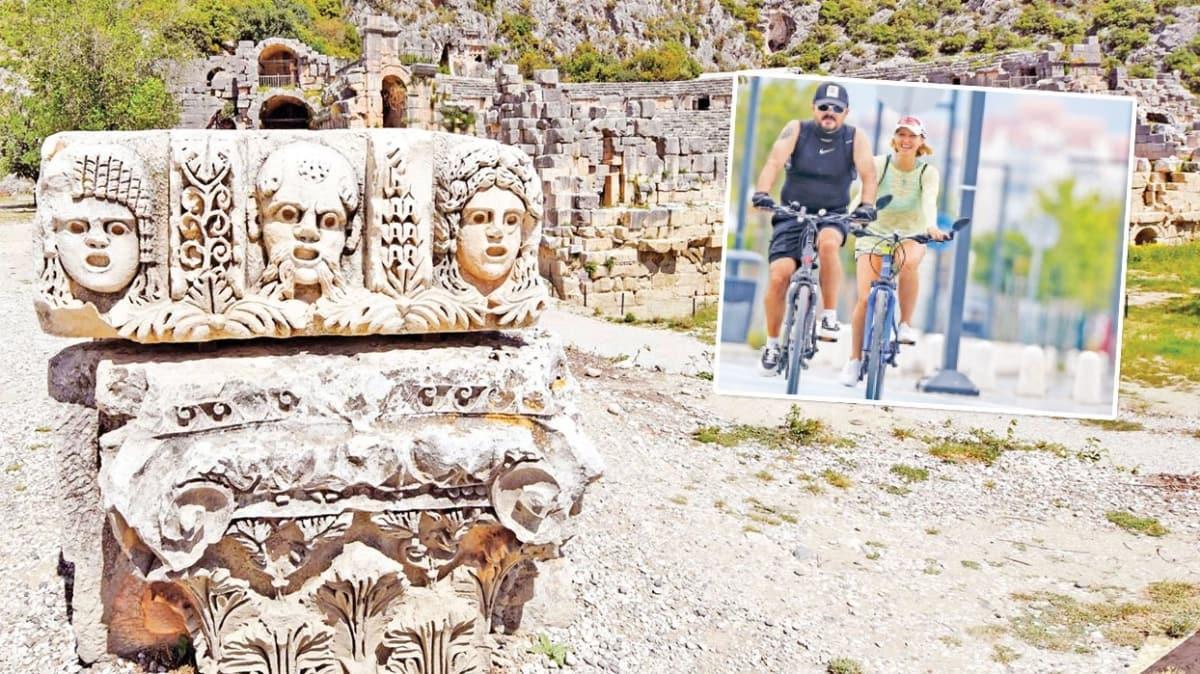 Turizmde yeni soluk! Antik kentlere bisiklet rotas