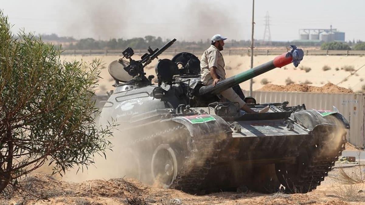 Hafter Sirte'de BAE HA'larna snmt... Libya Ordusu blgeye karma yapt
