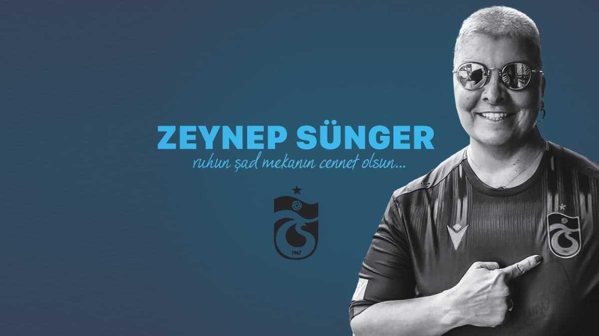 Trabzonspor Pazarlama Direktr Zeynep Snger yaamn yitirdi