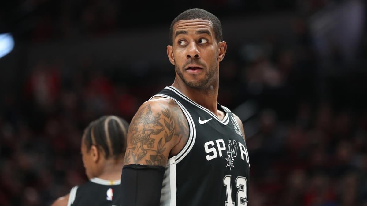 San Antonio Spurs'te LaMarcus Aldridge sezonu kapatt