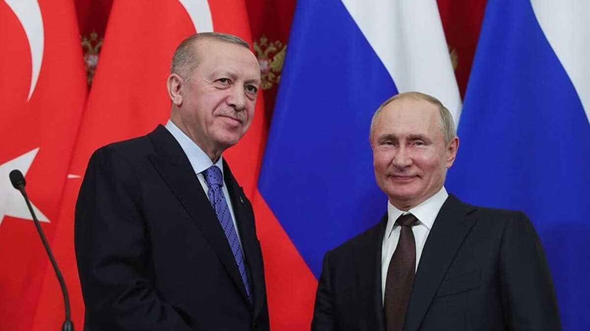 Cumhurbakan Erdoan, Putin ile telefonda grt