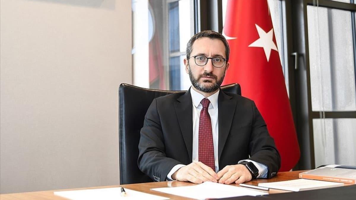 letiim Bakan Fahrettin Altun'dan Twitter'n sansr operasyonuna sert tepki