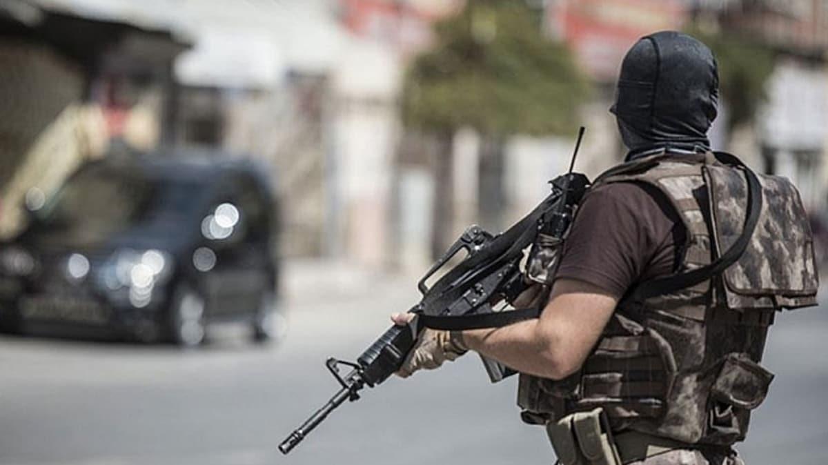 Afyonkarahisar'da Irakl 5 DEA terr rgt yesi gzaltna alnd