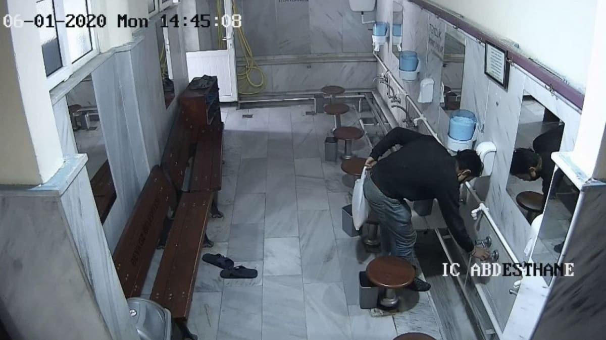 Beykoz'da caminin musluklarn alan hrsz tutukland