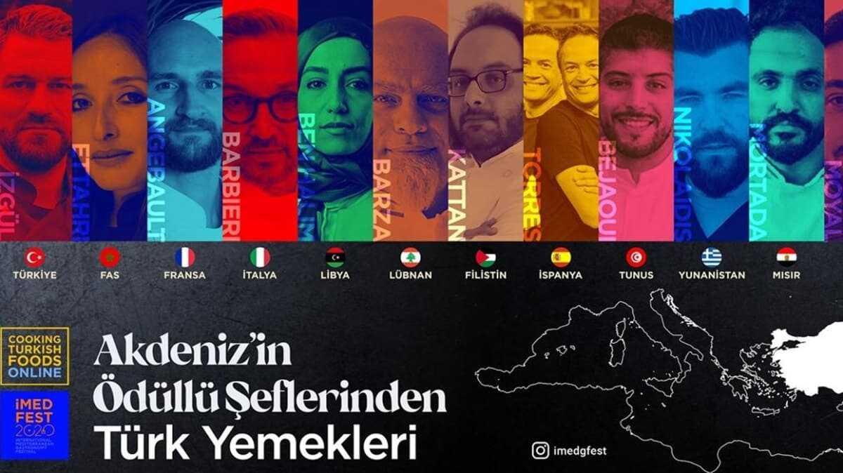 Trk mutfann lezzetleri, Akdeniz'in dll eflerini bir araya getirdi