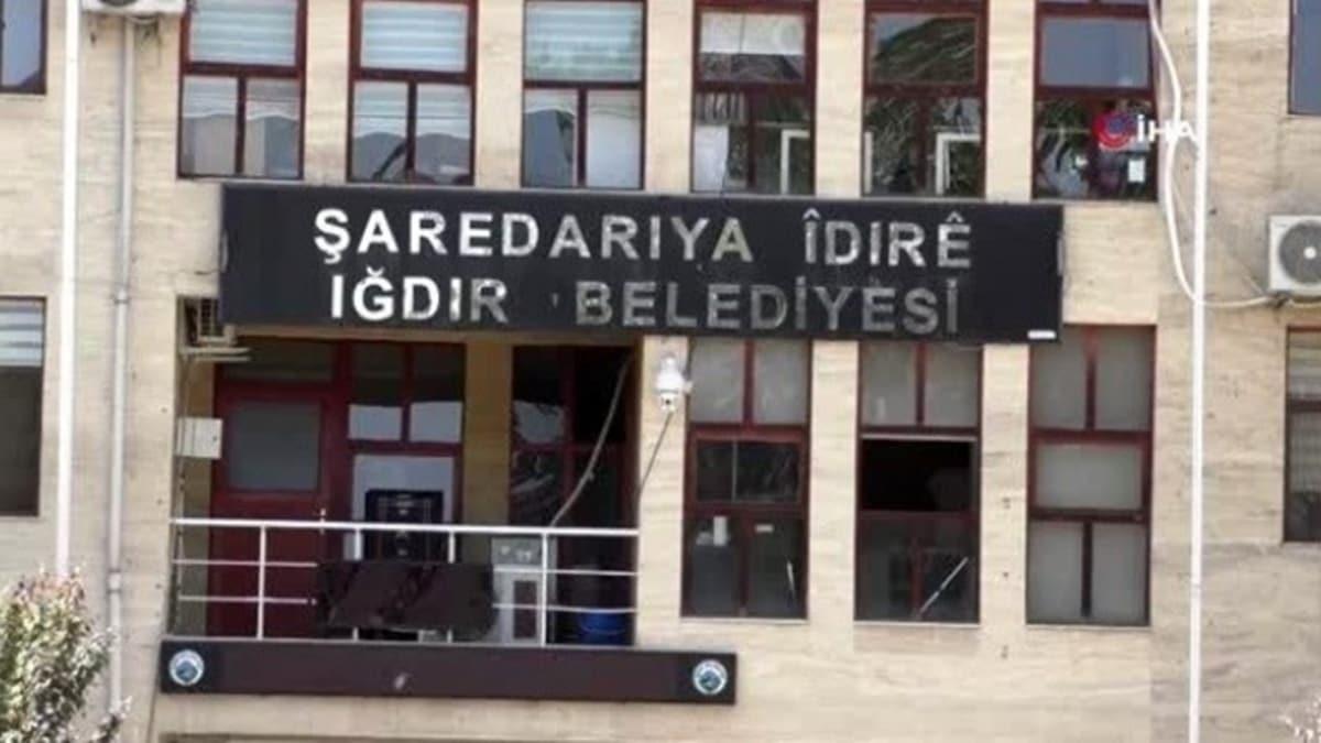 HDP'li Idr Belediyesi'ndeki rvet ve yolsuzluk operasyonunda 5 kii tutukland