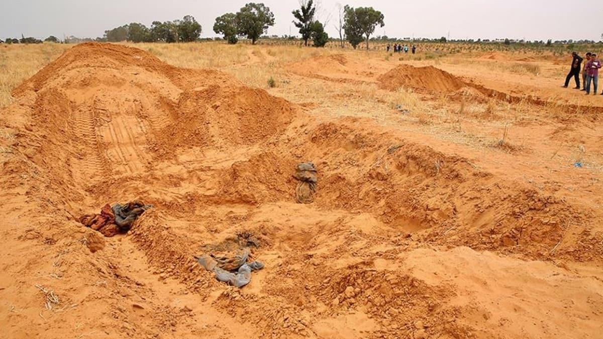 Libya hkmetinden Terhune'deki toplu mezarlarn UCM'ye tanmas ars