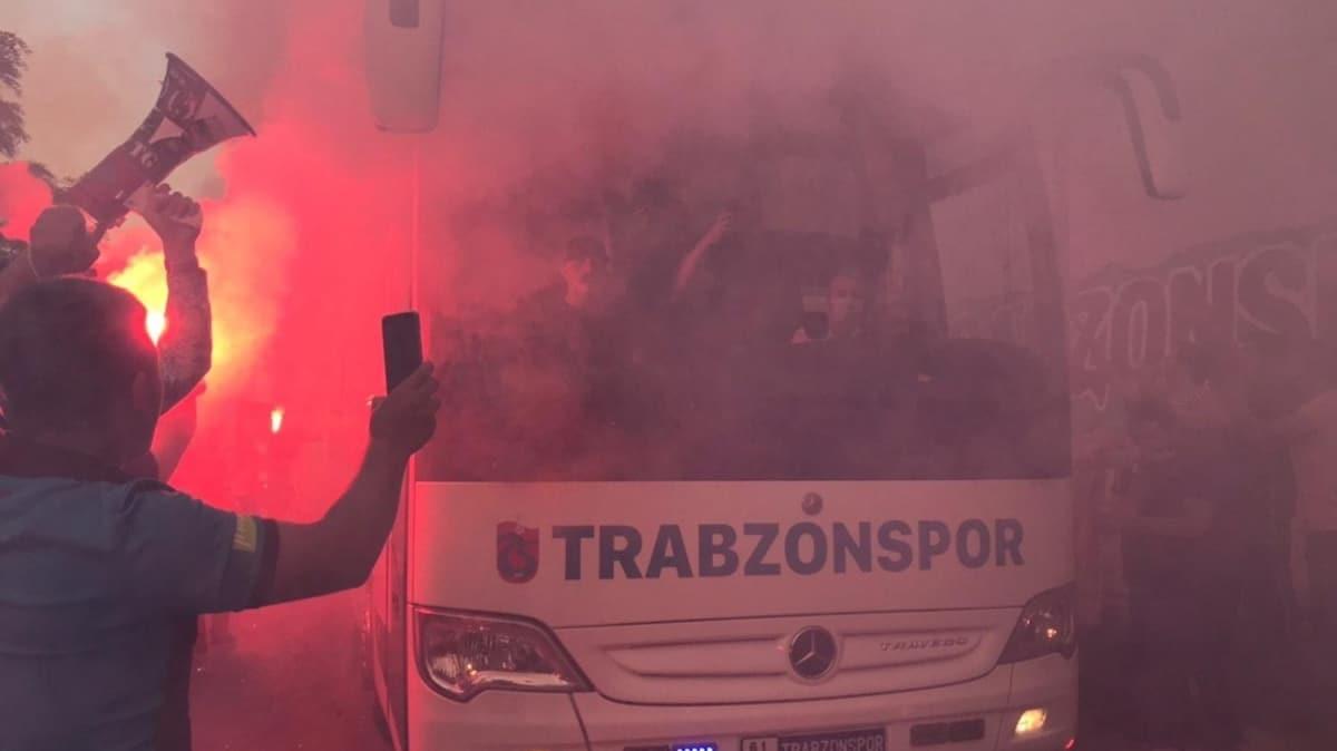 Trabzonspor'a şampiyon gibi uğurlama
