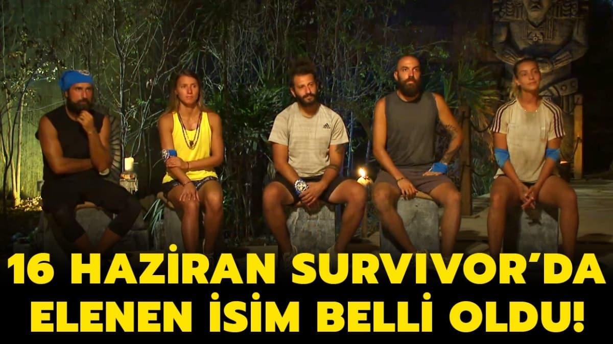 16 Haziran Survivor'da adaya veda eden isim...