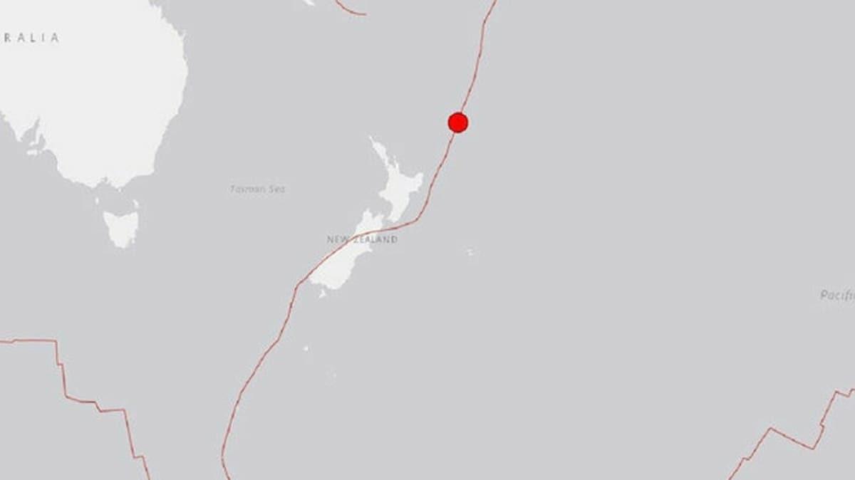 Yeni Zelanda'da 7.1 byklnde deprem