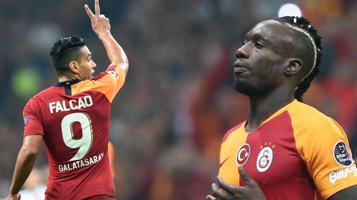 Galatasaray'da Falcao bir Diagne etmedi
