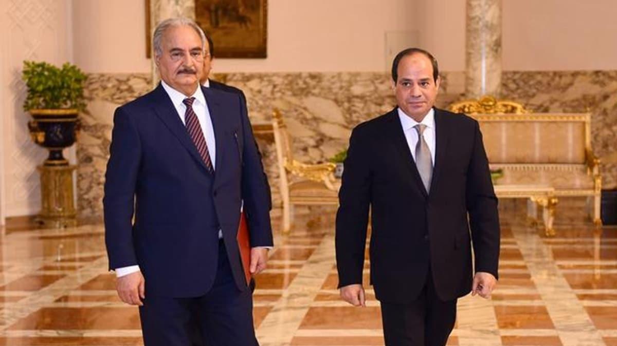 Trablus'taki Libya Parlamentosu darbeci Sisi'nin 'Libya' aklamalarn knad