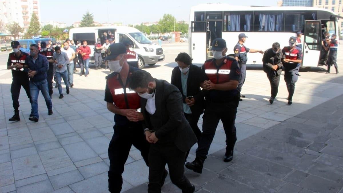 Kayseri merkezli 14 ilde insan kaaklarna operasyon: 25 gzalt