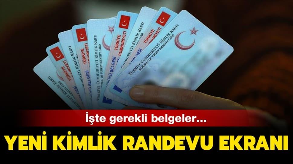 Yeni (çipli) kimlik ücreti ne kadar, gerekli belgeler neler? Yeni