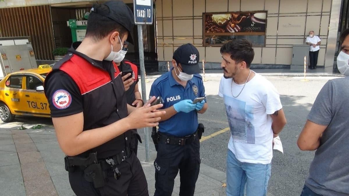 900 lira ceza kesilince tepki gsterdi: Aracmz almaya gidiyorduk