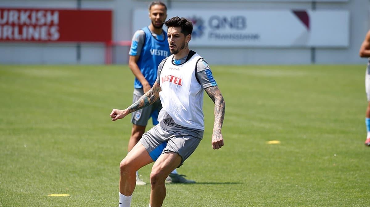 Trabzonspor'da Jose Sosa idmanlara balad