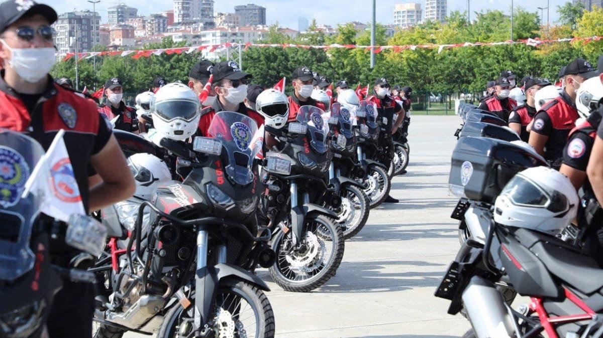 Emniyet Tekilatna 150 motosiklet alnd