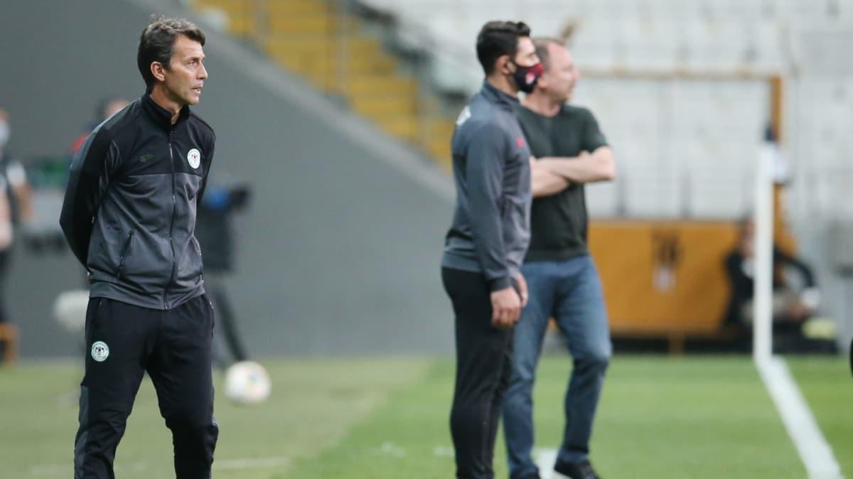 H Konyaspor Teknik Direktr Blent Korkmaz: "Bu takm ligde kalacak. Buna phem yok"