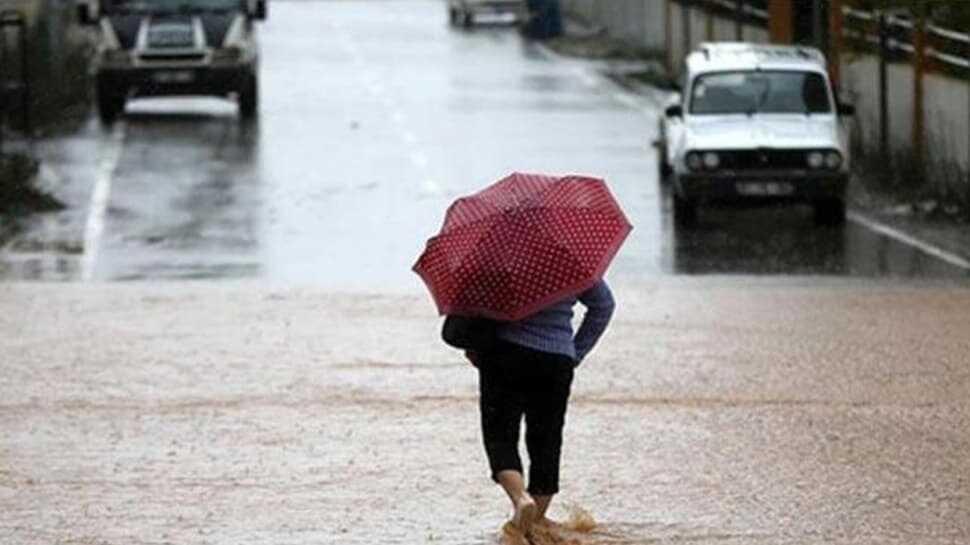 Meteoroloji'den 5 il için gök gürültülü sağanak yağış uyarısı