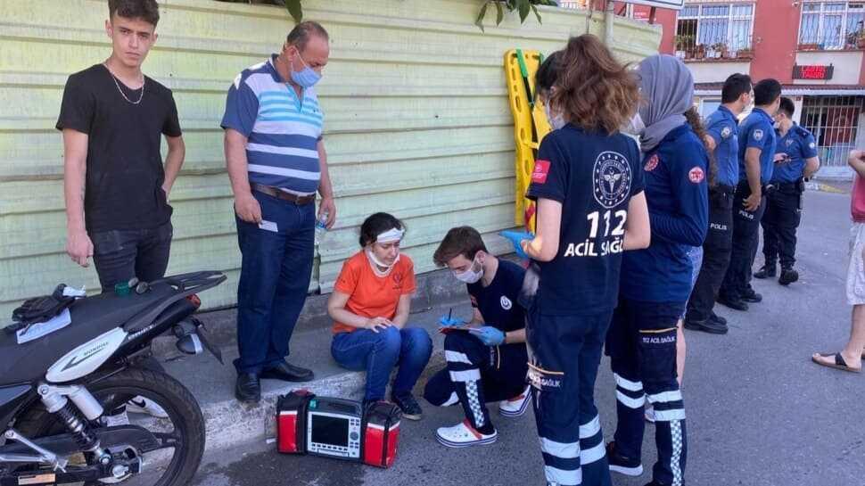 Sınav yolunda kaza: Hastaneye değil okula koştu