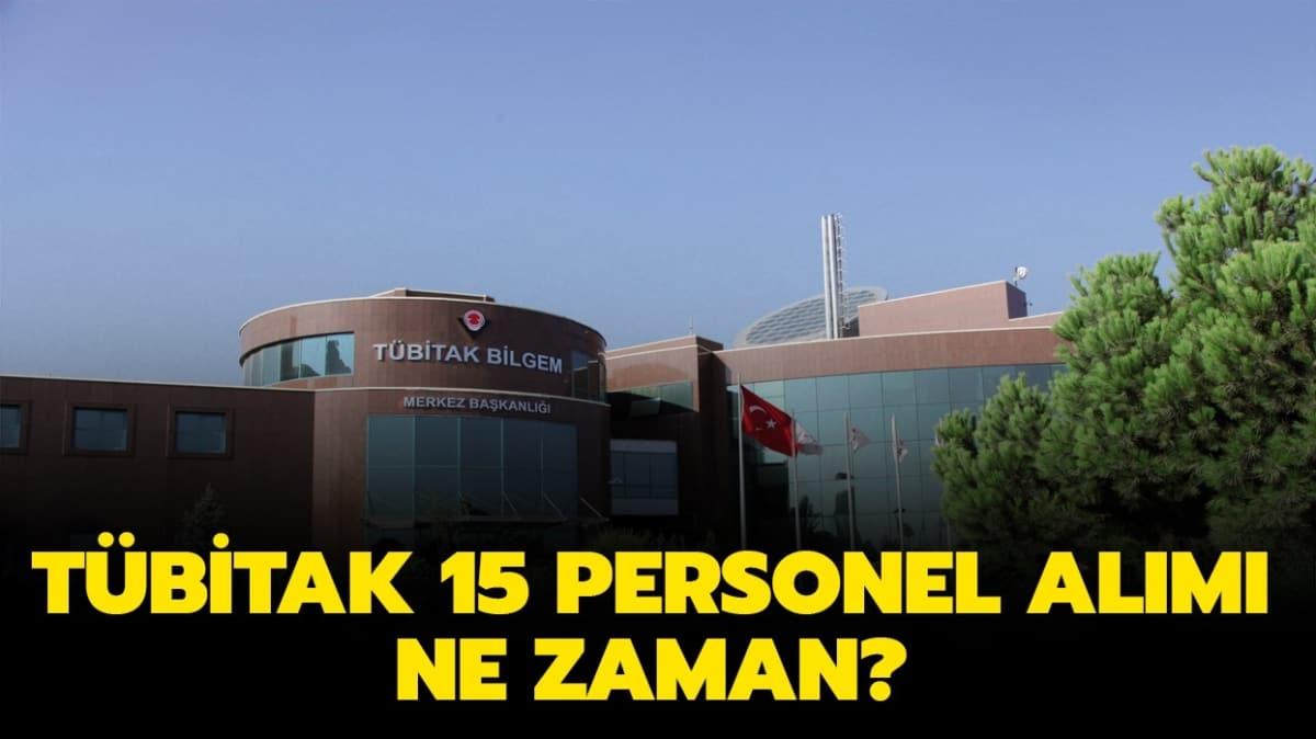 TBTAK personel alm ne zaman yaplacak" TBTAK personel alm artlar neler"