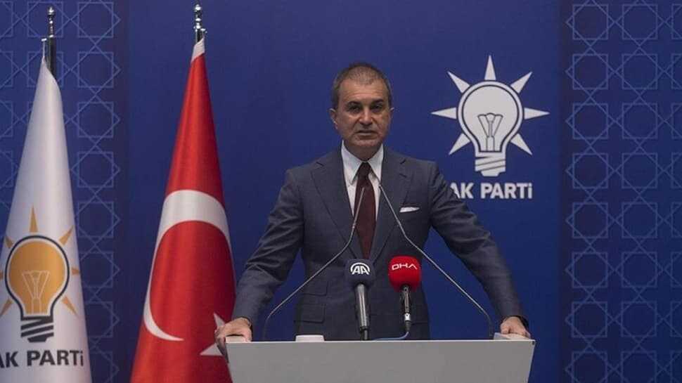 AK Parti Sözcüsü Çelik: Sayın Macron'a ifade etmek isteriz; Libya'da suç işleyen sizsiniz