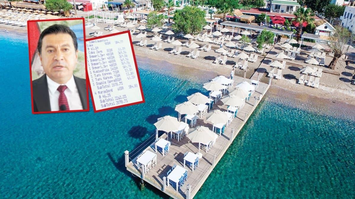 370 TL'lik dneri savunmutu... Bakan'n beach'i varm!